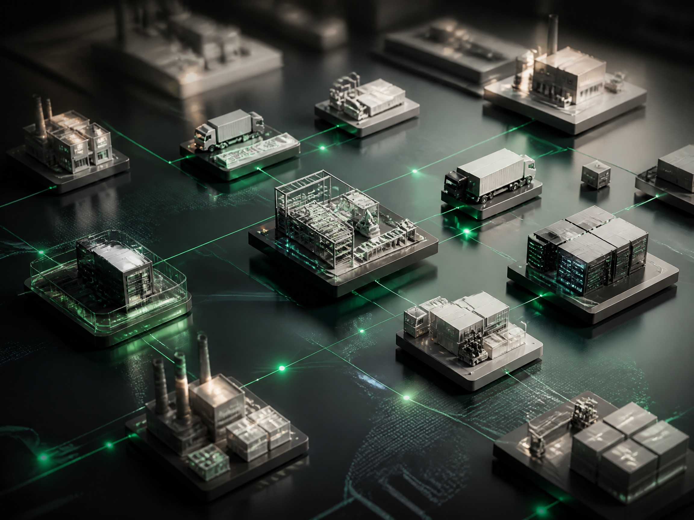 Rete blockchain applicata ai processi industriali